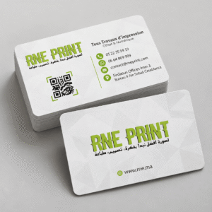 Accueil Exemple de conception graphique RNE Print appliquée à un support imprimé
